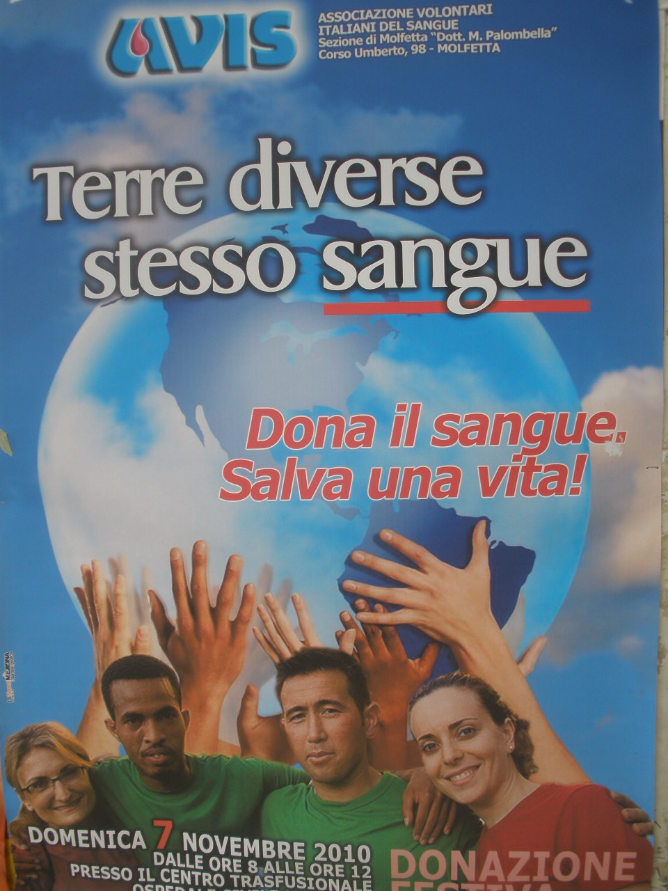 Dona il sangue salva una vita!